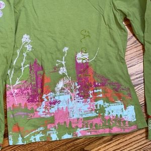 Girls catimini long sleeve t-shirt size 12